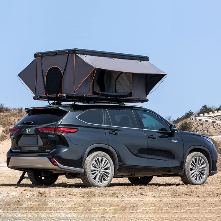 Roof top tent Actrica for overlanding, camping, roadtrip on top of SUV, Jeep