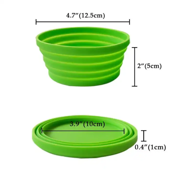 Foldable Silicone Bowl - Rental - Image 2