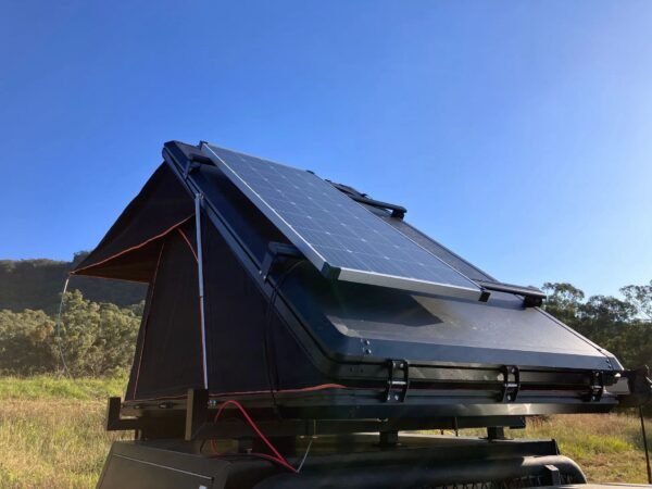 Roof top tent Actrica for overlanding, camping, roadtrip on top of SUV, Jeep