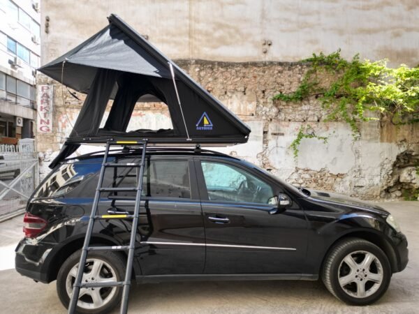 Roof top tent Actrica for overlanding, camping, roadtrip on top of SUV, Jeep