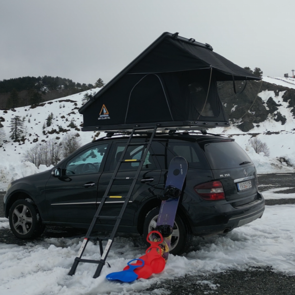 Roof top tent Actrica for overlanding, camping, roadtrip on top of SUV, Jeep